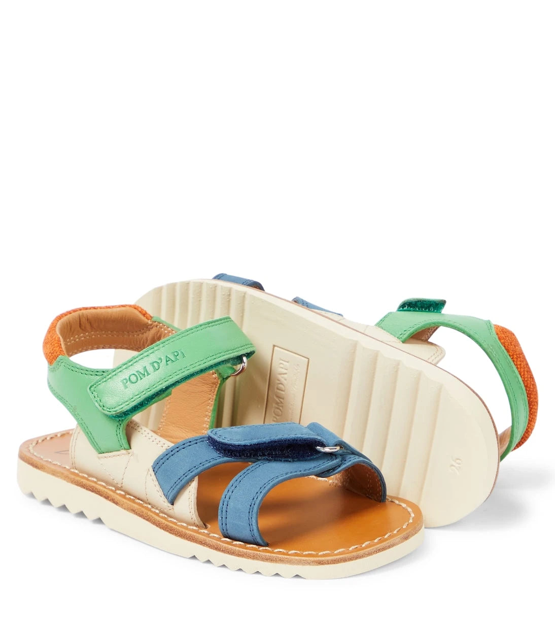 Pom d'Api - Waff Jimmy leather sandals