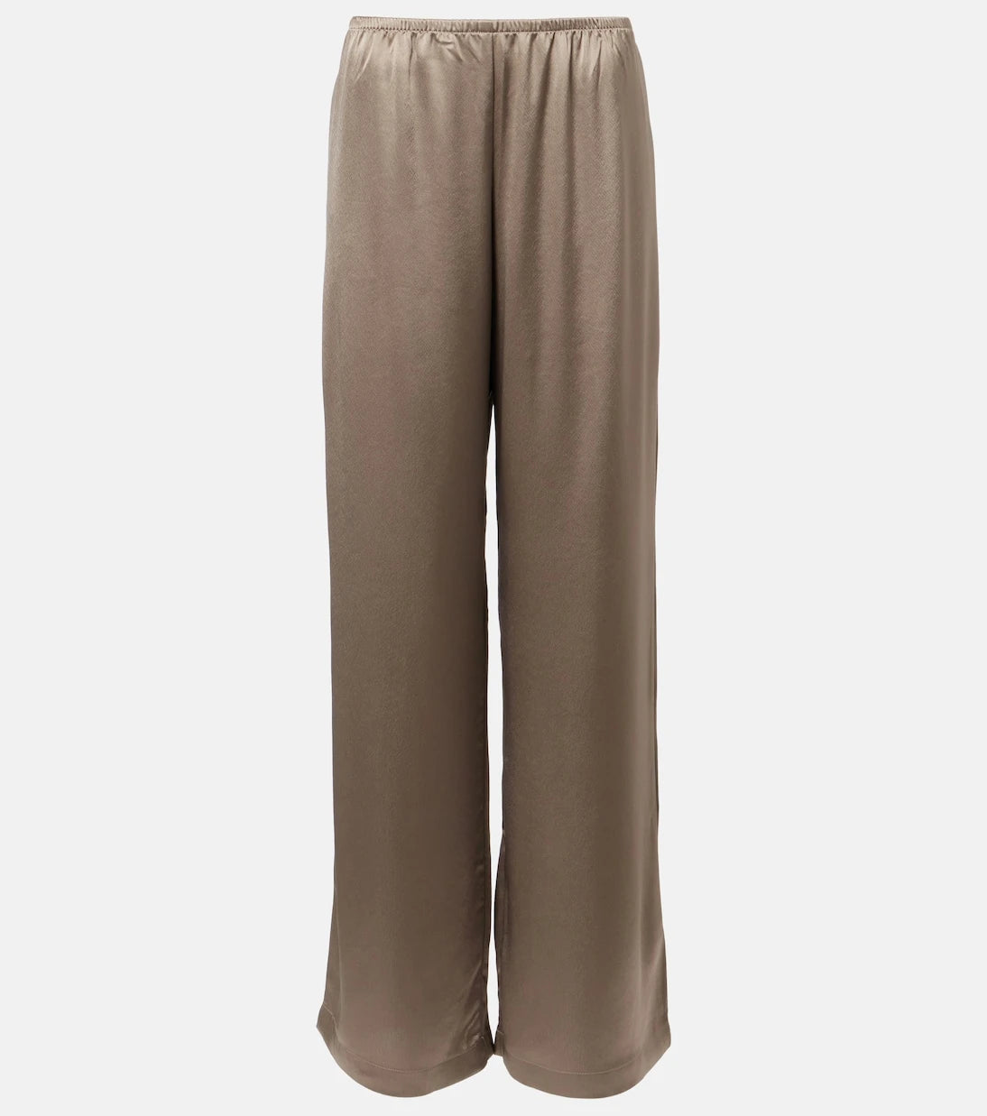 Leset - Barb satin wide-leg pants