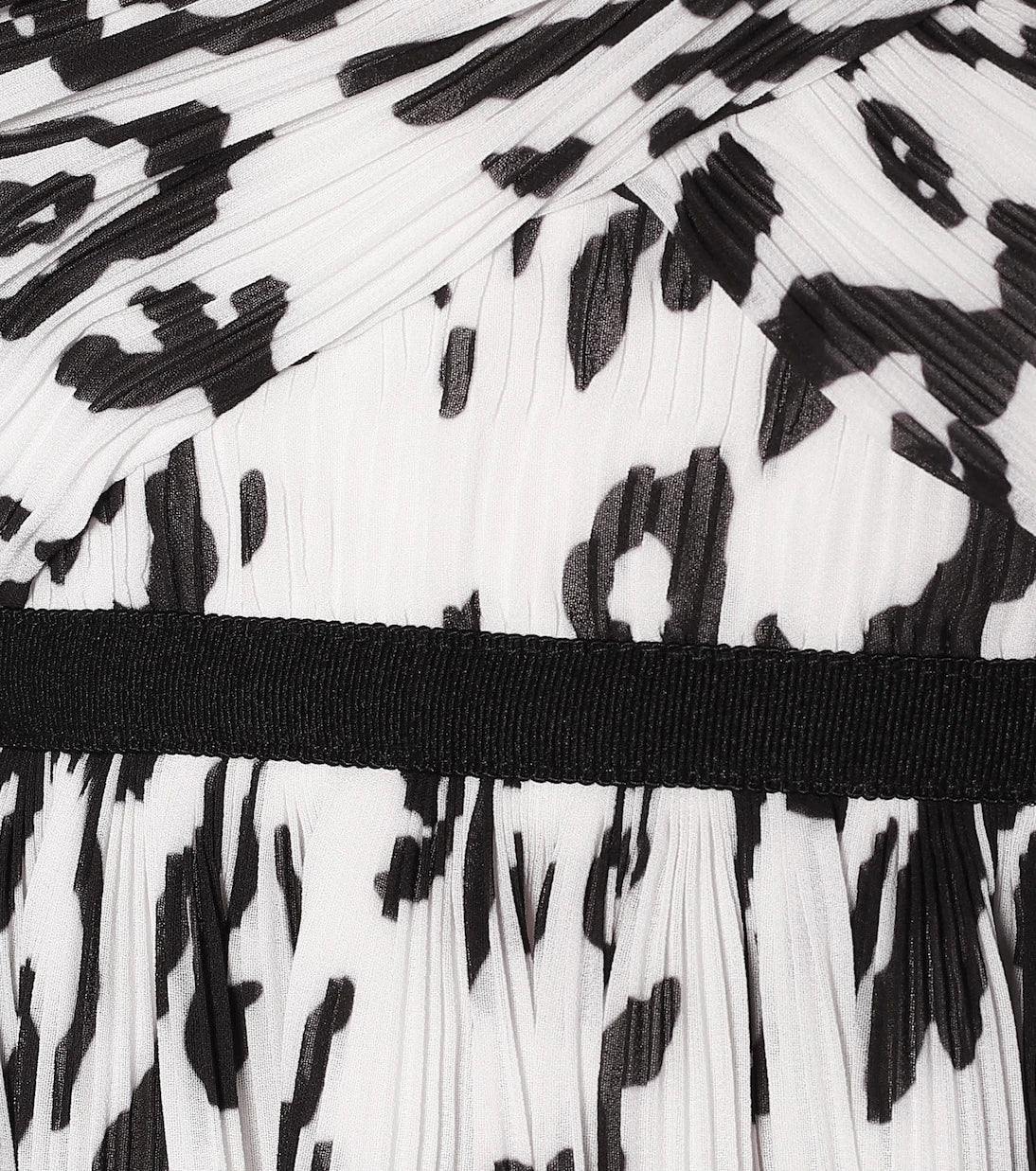 Self-Portrait - Animal-print mini dress