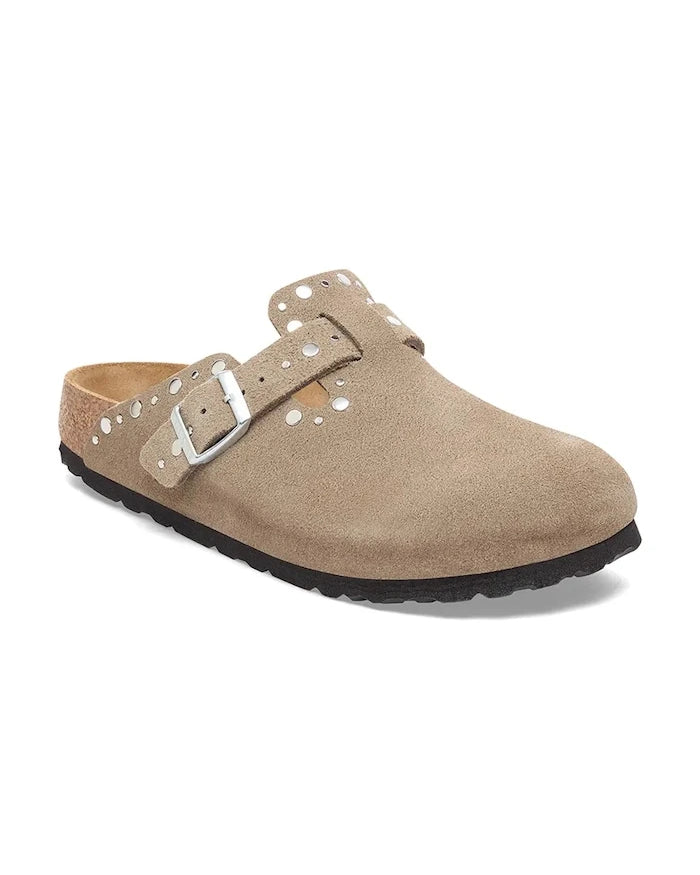 Birkenstock Boston Rivet Süet Terlik