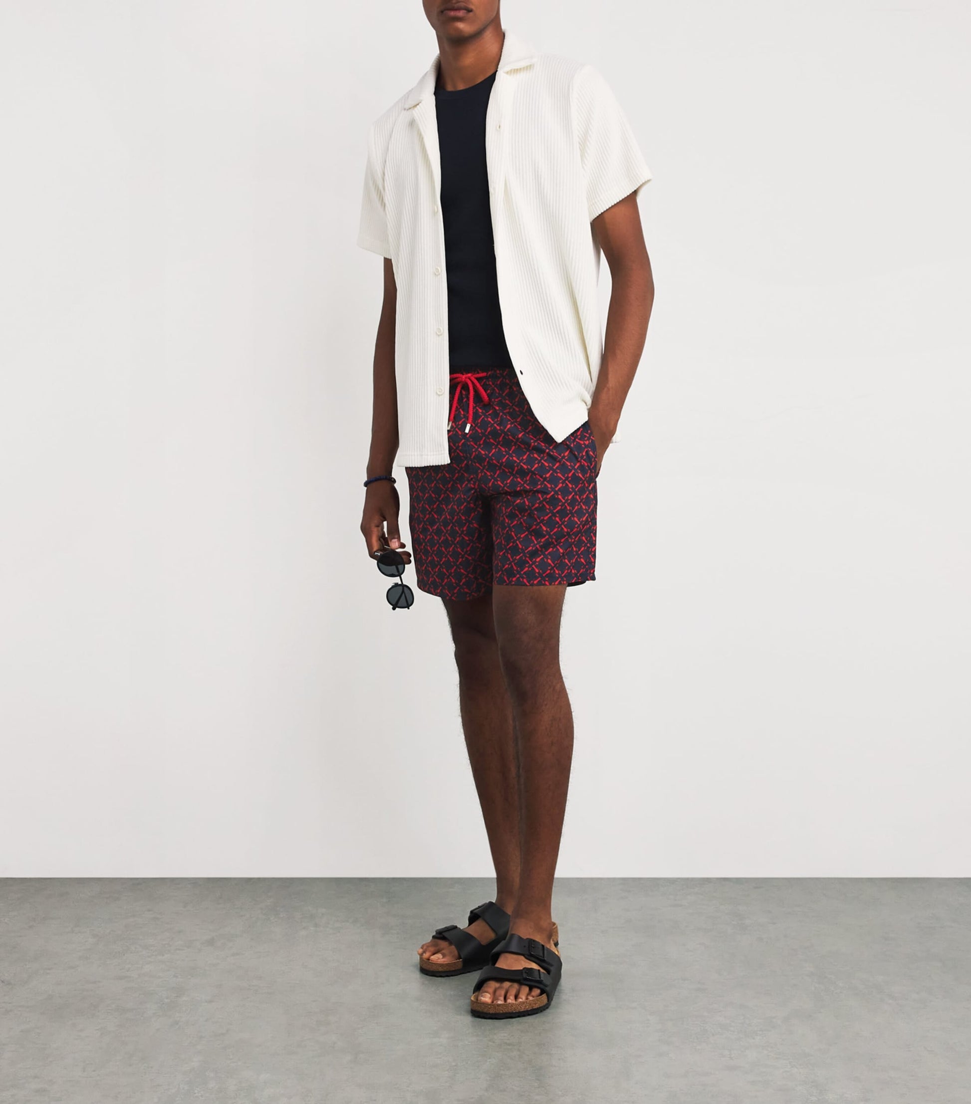 Lobster Print Mahina Swim Shorts