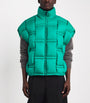 Raxxy Green 3D Down-Filled Puffer Gilet