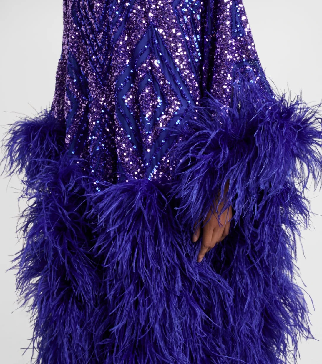 Taller Marmo - Casta Diva Follies sequined tulle kaftan