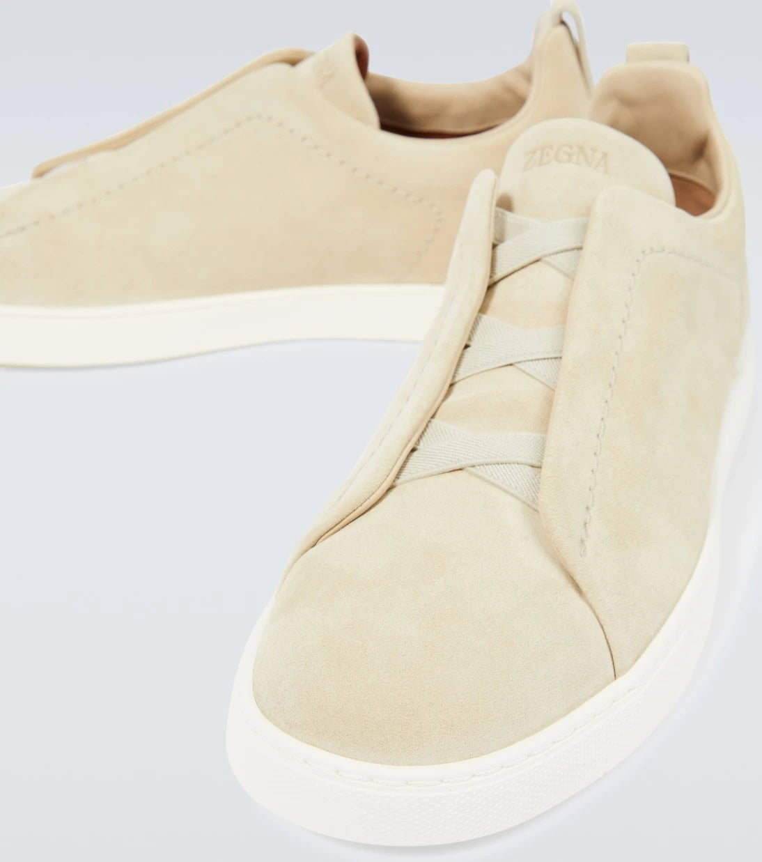 Zegna - Triple Stitch suede sneakers