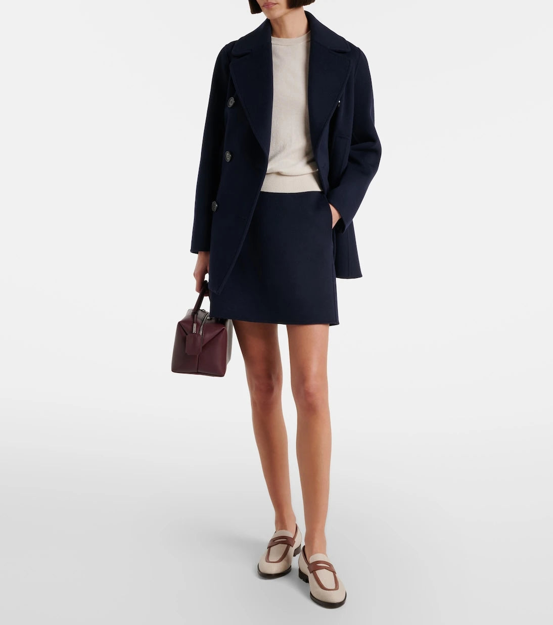 'S Max Mara - Magenta wool sweater