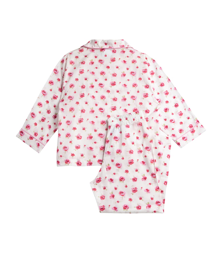 Cotton Rosa Print Pyjamas (1-5 Years)