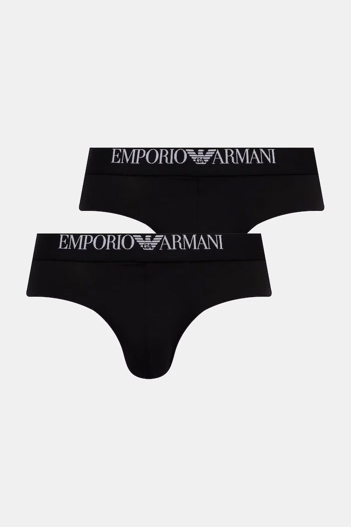 Emporio Armani Underwear Erkek Viskoz Slip 2'li