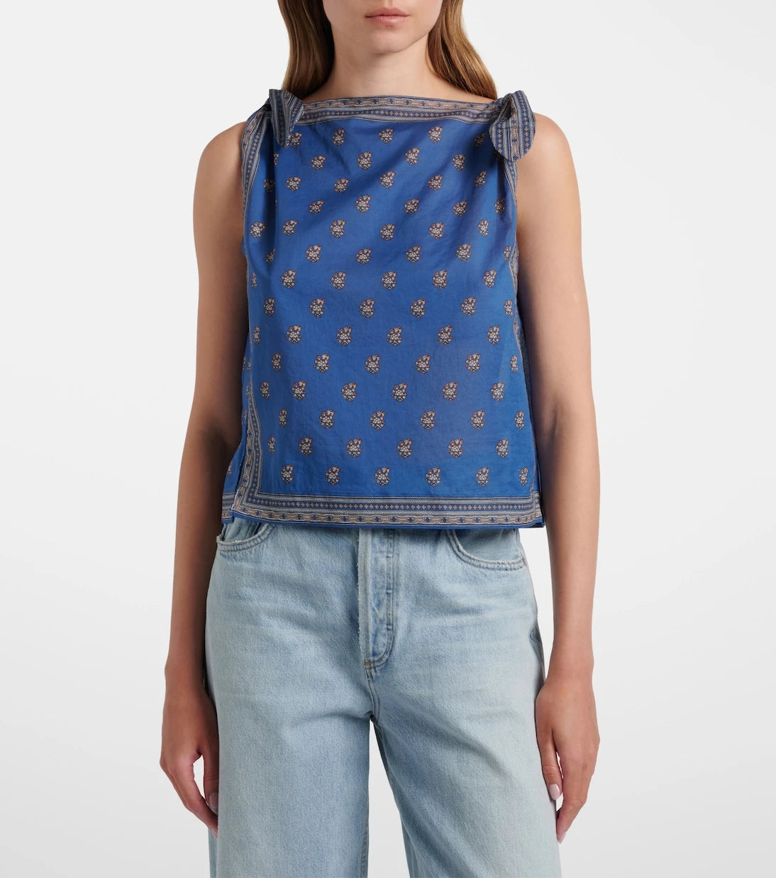 Dôen - Amalia printed cotton top