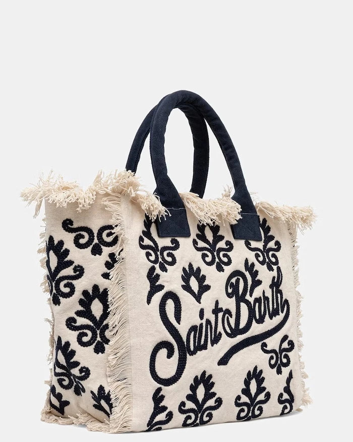 MC2 Saint Barth чанта tote дамска от памук