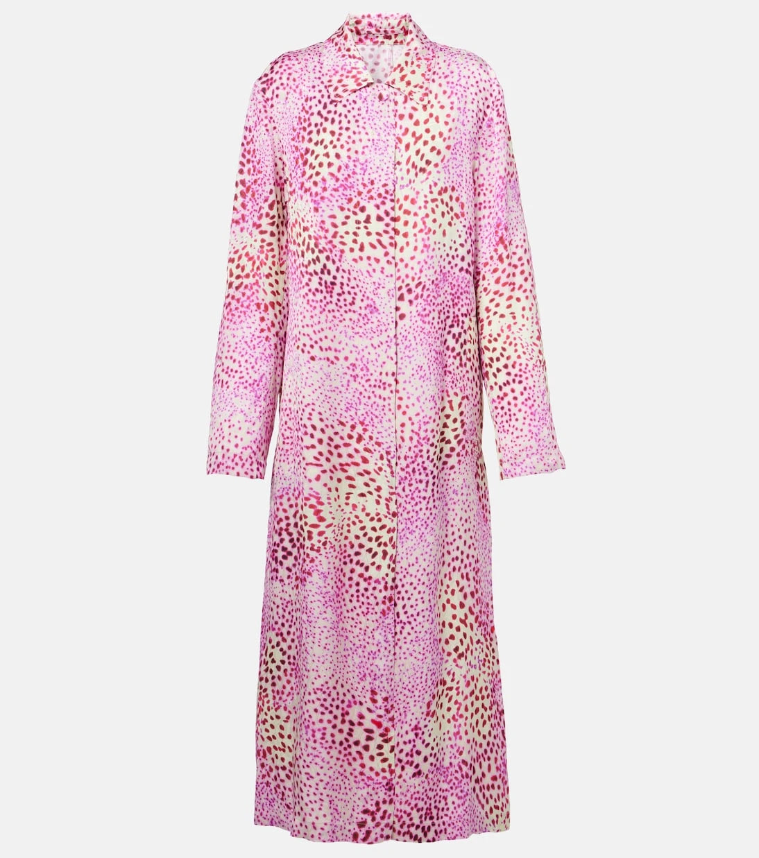 Dries Van Noten - Baskılı jakarlı palto