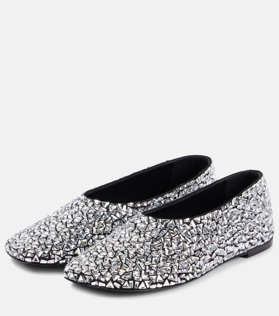 Proenza Schouler - Glove embellished leather ballet flats