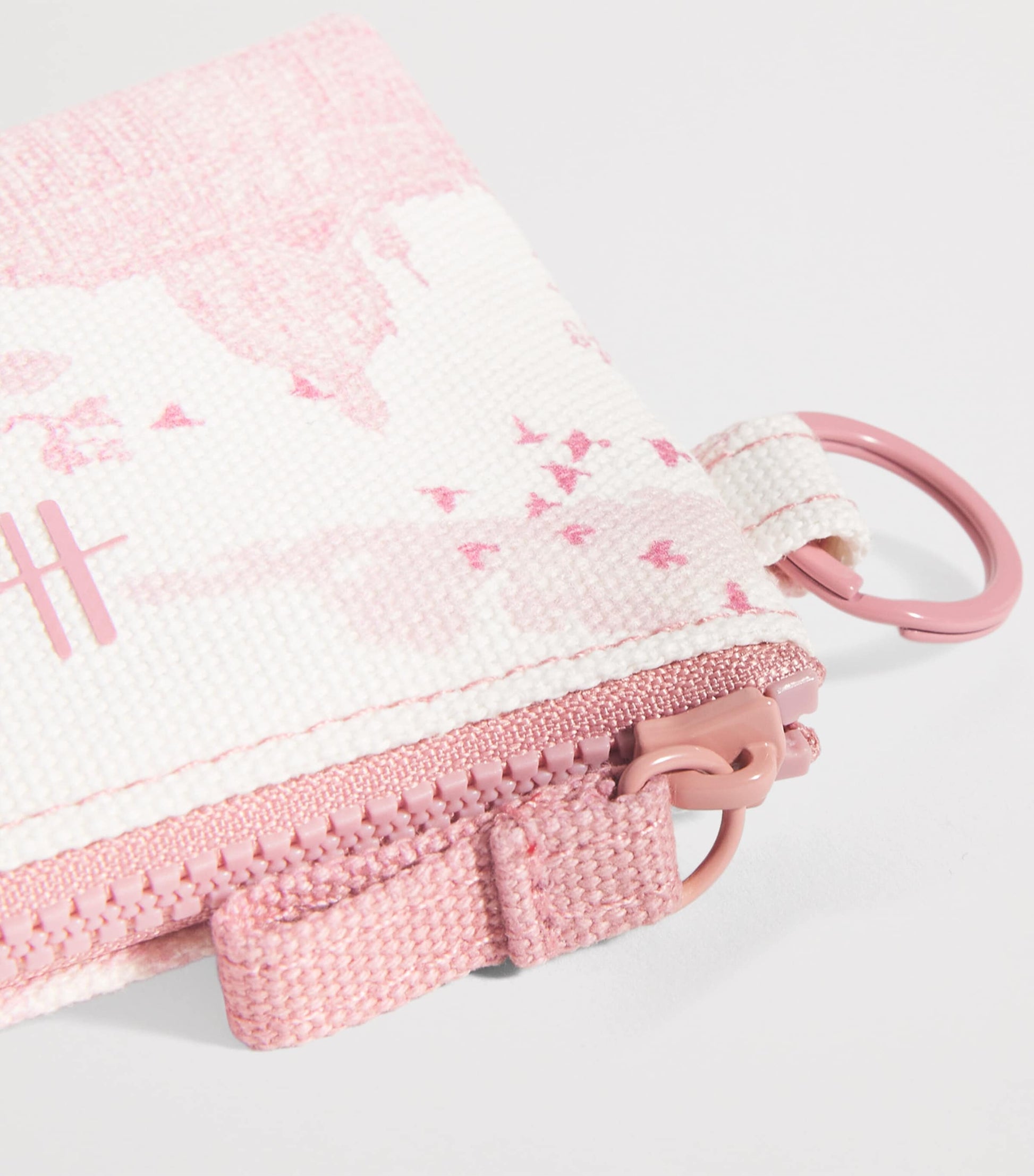 Pink Toile Coin Purse