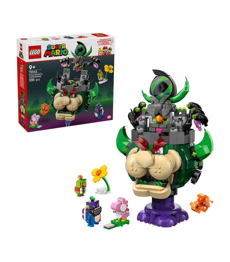 Super Mario Prince Florian & Castle Bowser Set 72042