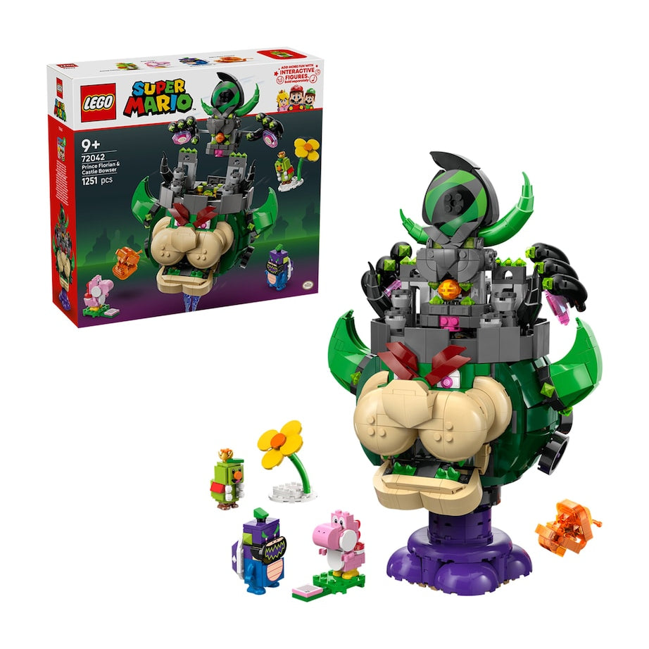 Super Mario Prince Florian & Castle Bowser Set 72042