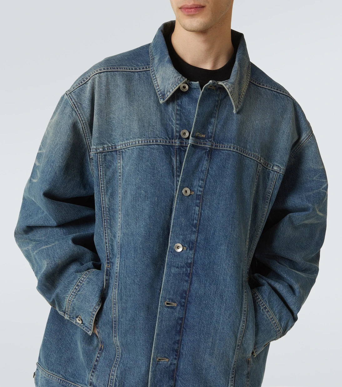 Rick Owens - Jumbo Worker denim jacket