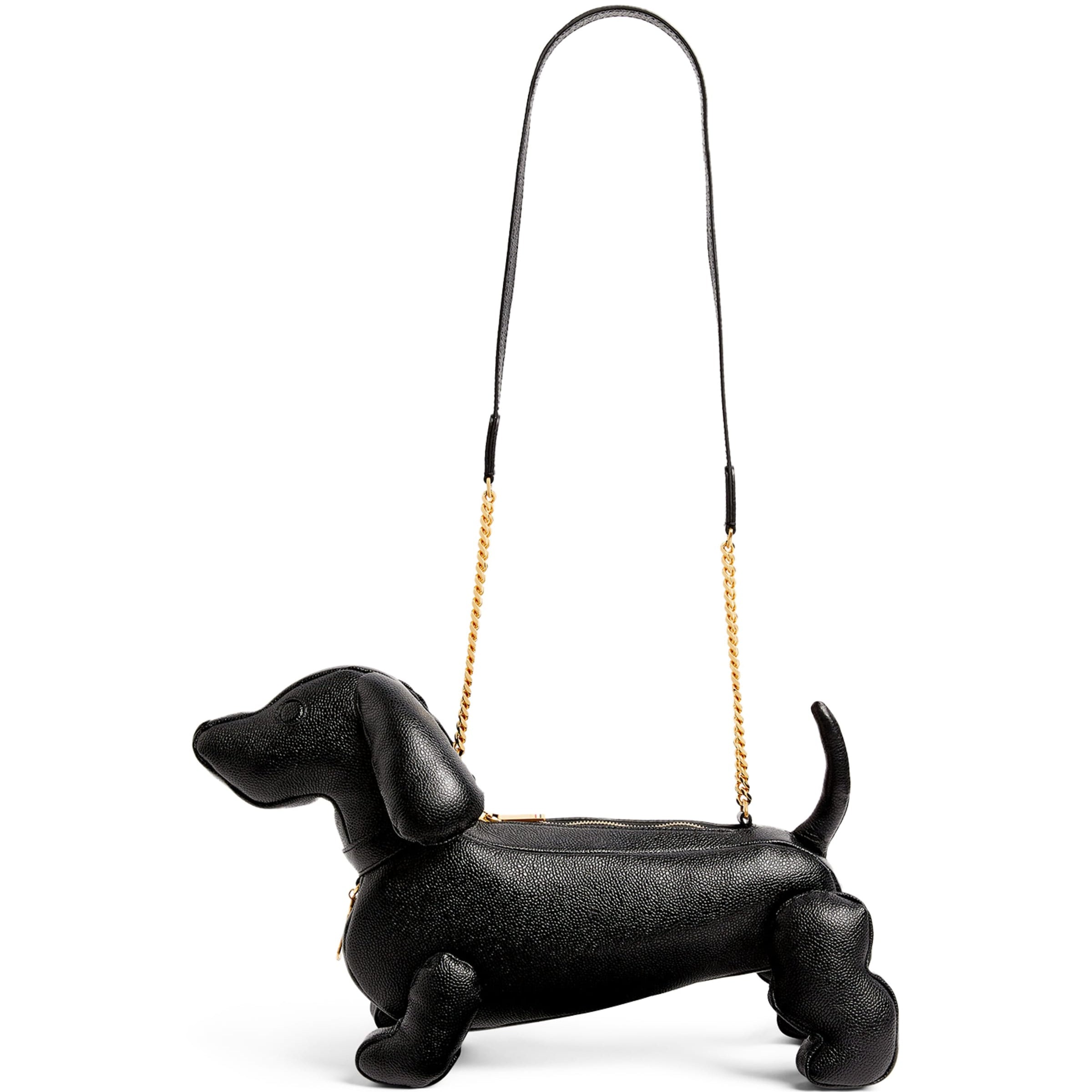 Thom Browne Black Mini Hector Cross-Body Bag