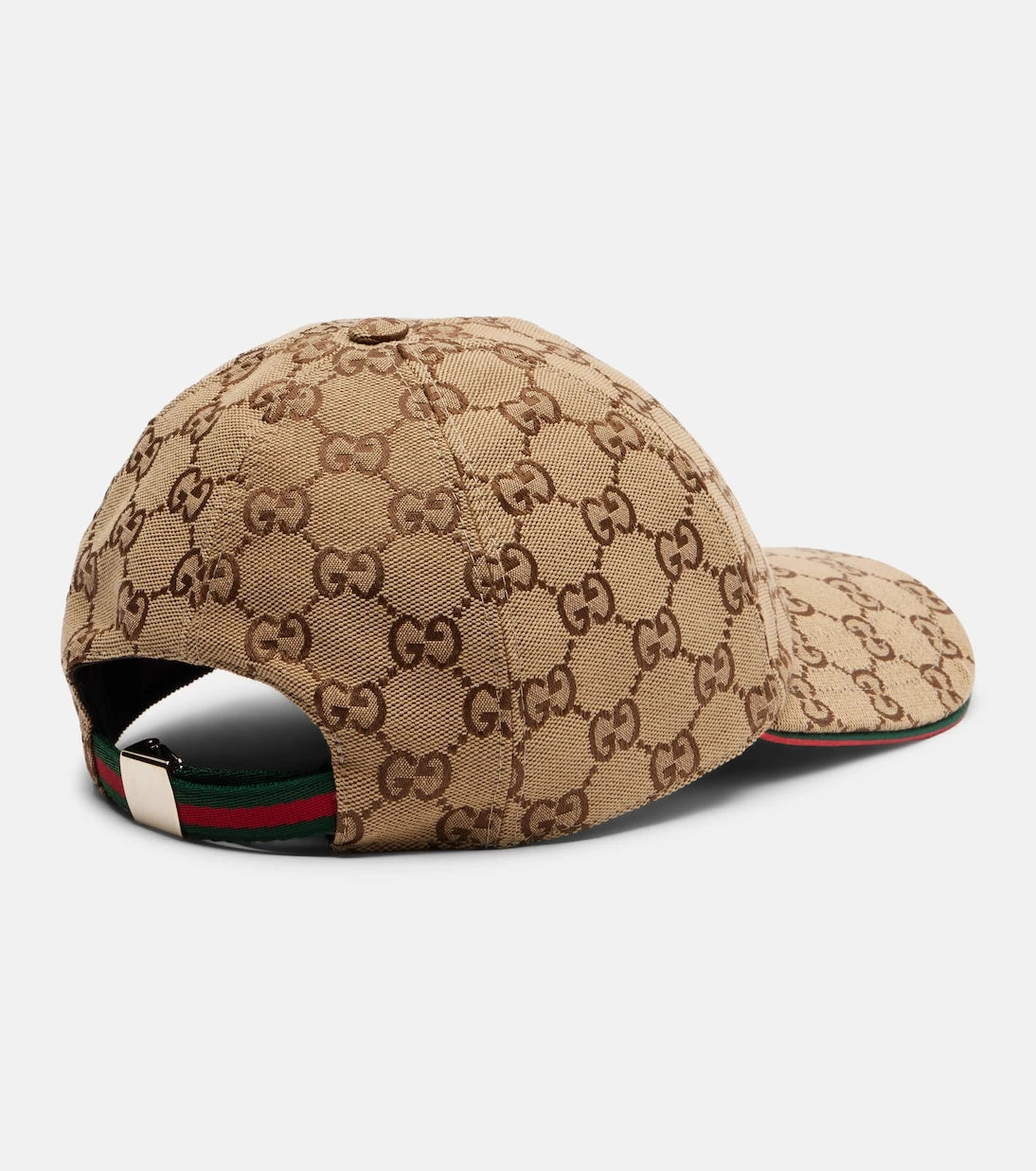 Gucci - قبعة بيسبول GG Supreme Canvas من مزيج القطن