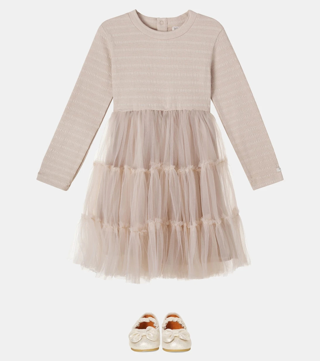 Donsje - Aurin shirred tulle dress