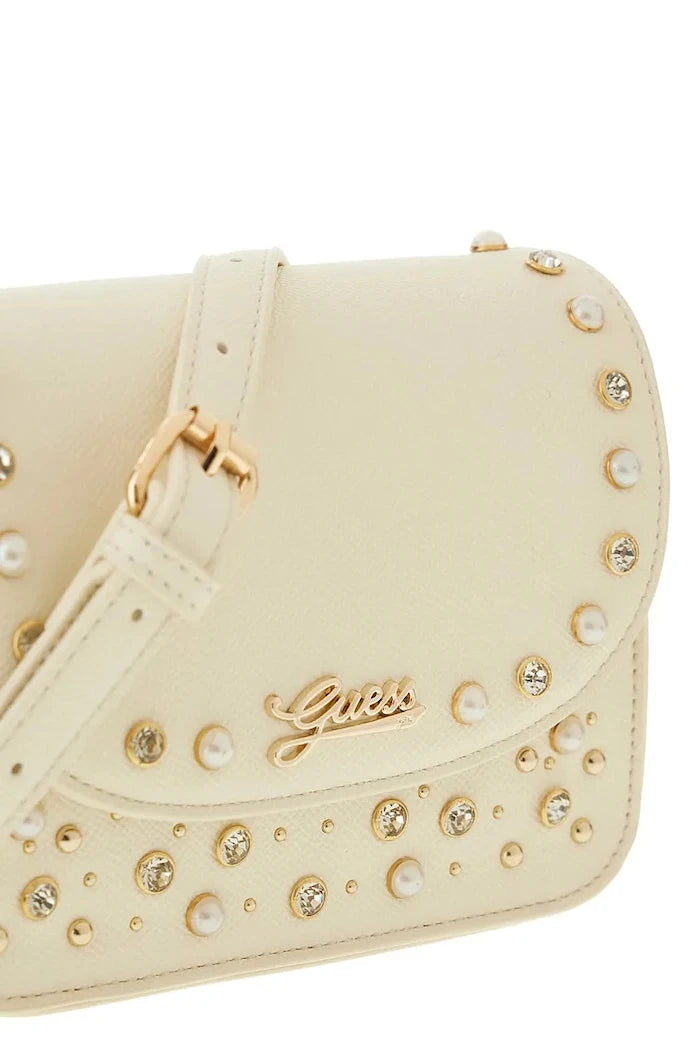 Guess çocuklar için suni deri crossbody çanta