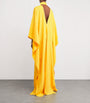 Yellow Cady OOO Kaftan Maxi Dress