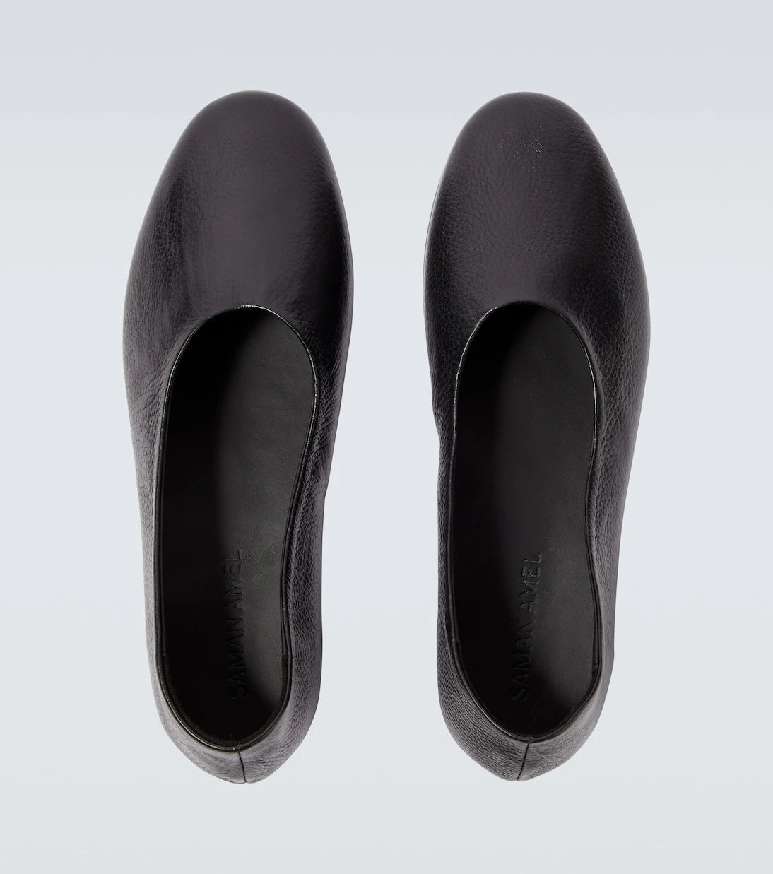 Saman Amel - City leather slip-on shoes