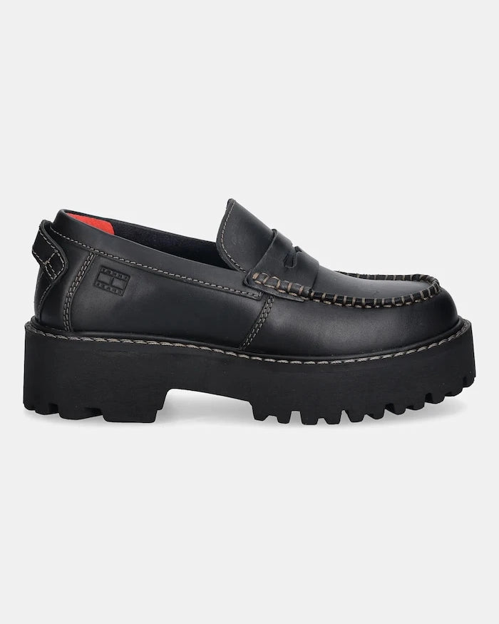 Tommy Jeans ARCHIVE 01 LOAFER LEATHER Deri Mokasen