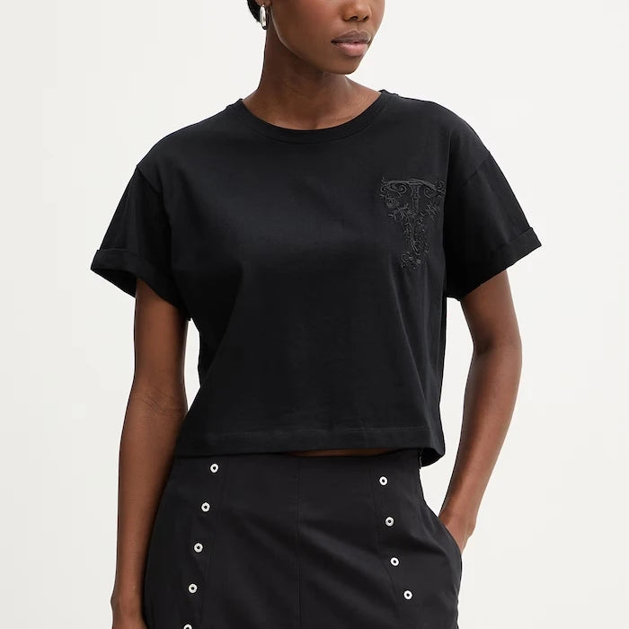 Twinset kadın pamuklu oversize tişört