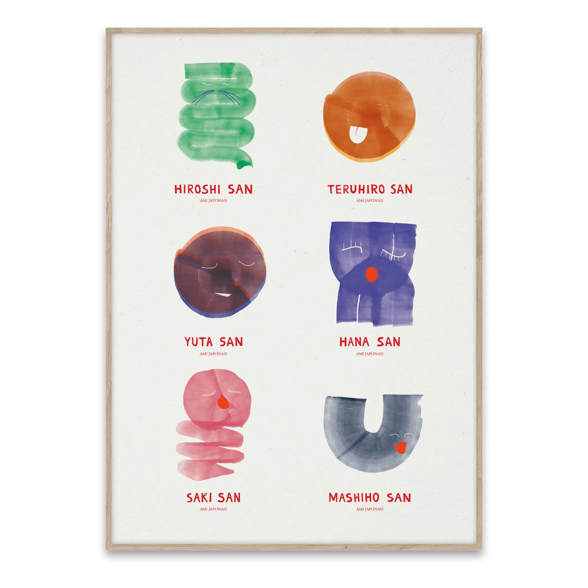 Mado - Amis Japonais Poster