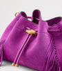 Jimmy Choo Suede Cinch Shoulder Bag