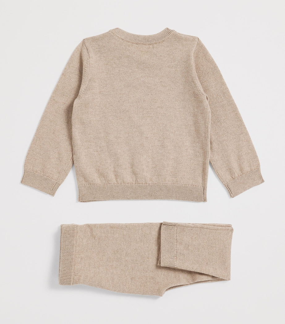 Marie-Chantal Crown Sweater and Sweatpants Set (3-24 Months)