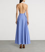 Ralph Lauren Collection Blue Collared Eldred Dress