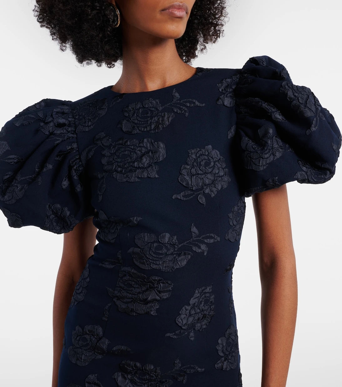 Rotate - Ruby jacquard midi dress