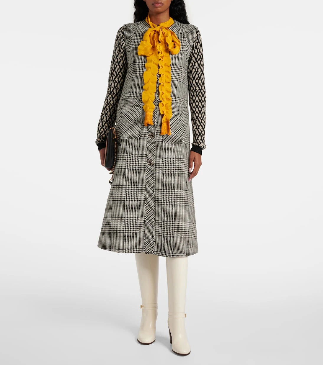 Valentino Garavani - Pattie 75 leather knee-high boots