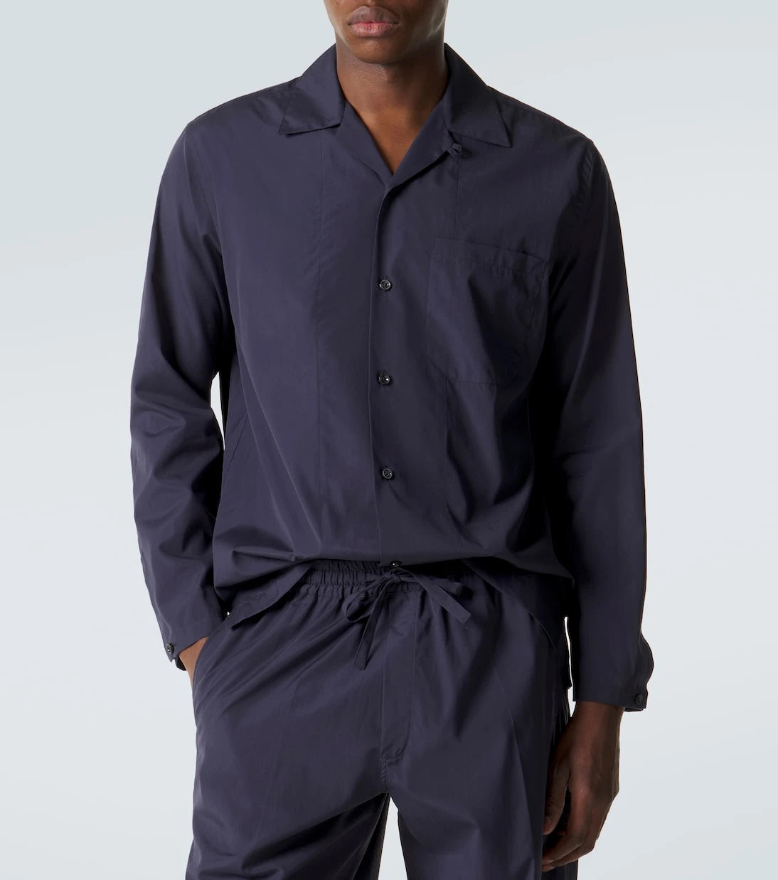 Umit Benan - Havana cotton and silk shirt
