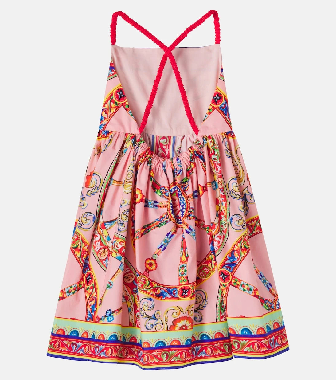 Dolce&Gabbana Kids - Printed cotton dress