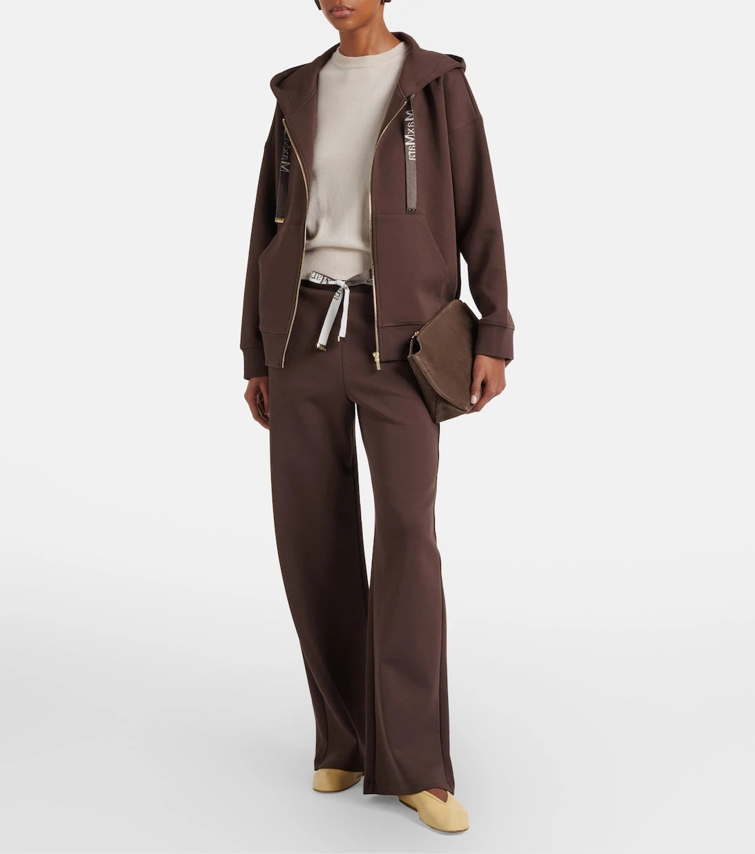 'S Max Mara - Jour cotton-blend hoodie