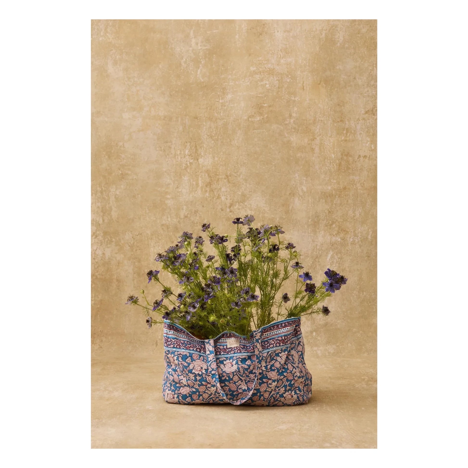 Louise Misha - Tote Bag Beverly Coton | Light blue