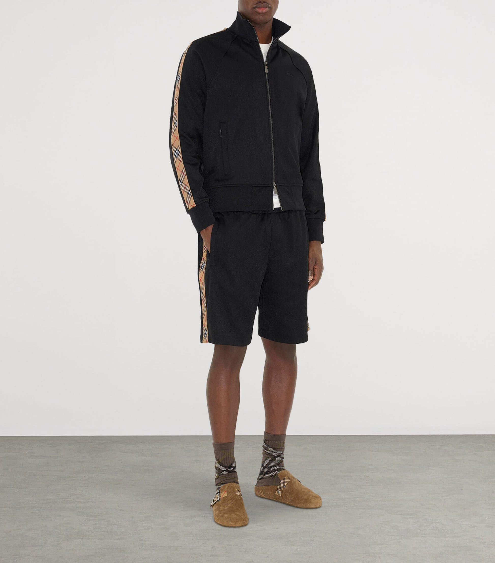 Check-Trim Track Jacket