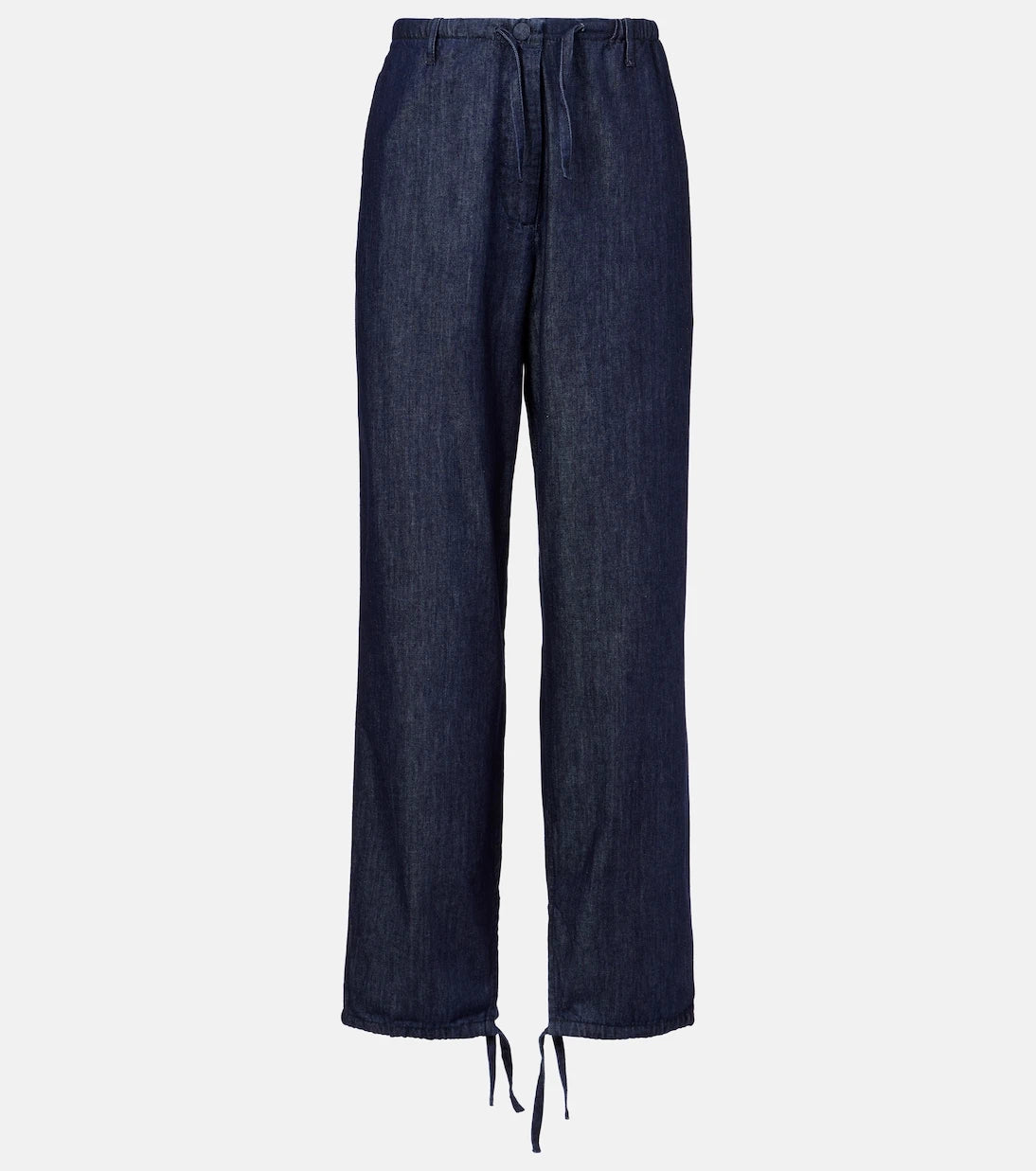 Dries Van Noten - Denim straight pants