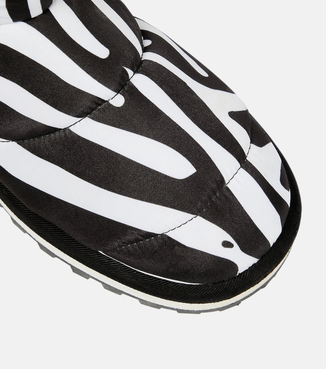 Dolce&Gabbana - Zebra-print padded nylon snow boots