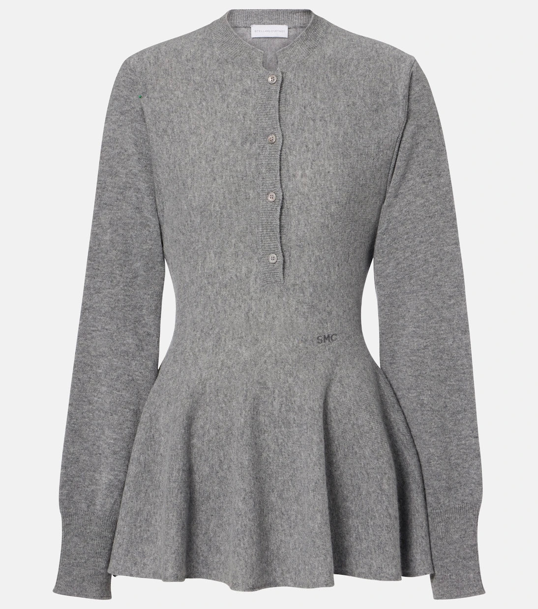 Stella McCartney - Peplum virgin wool top