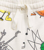 Stella McCartney Kids Organic Cotton Bug Band Sweatshorts (3-14 Years)