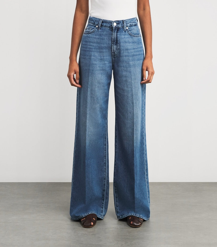 7 For All Mankind Luxe Vintage Lotta Flared Jeans