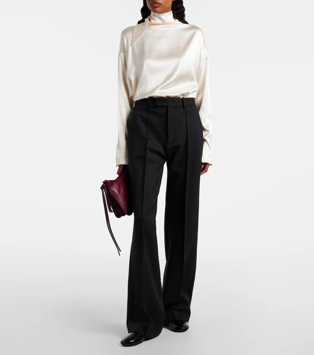 Phoebe Philo - Silk-blend satin blouse