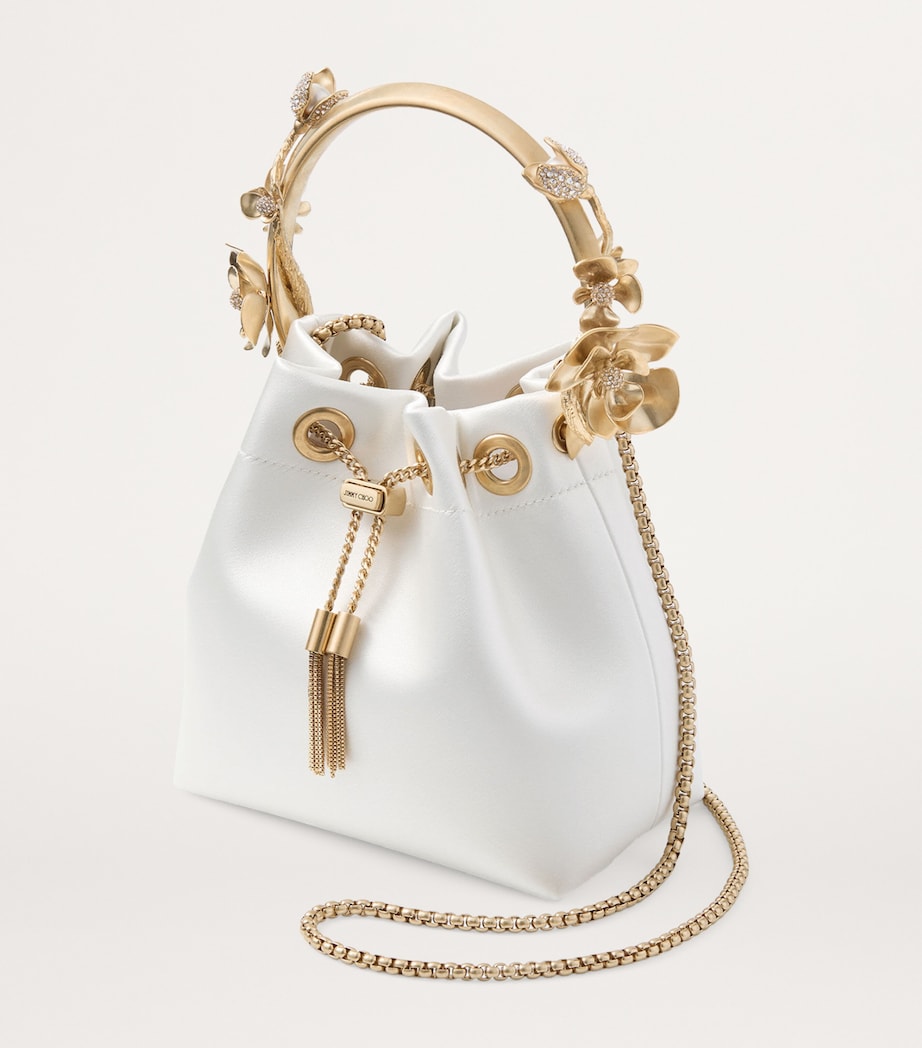 Multi Bon Bon Satin Top-Handle Bag