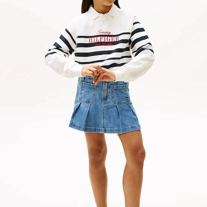 Детска памучна пола Tommy Hilfiger
