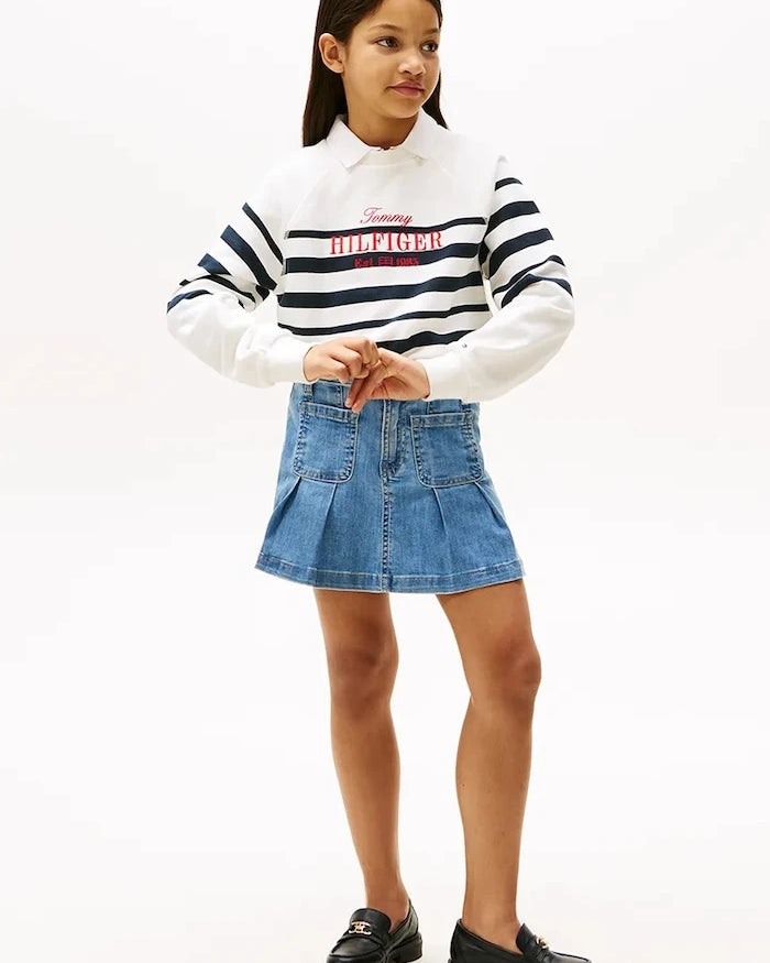 Tommy Hilfiger Çocuk Pamuklu Etek