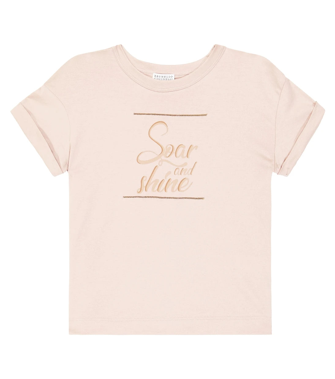 Brunello Cucinelli Kids - Printed cotton T-shirt