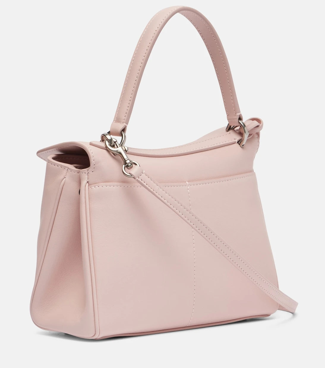 Balenciaga - حقيبة روديو توت صغيرة من الجلد