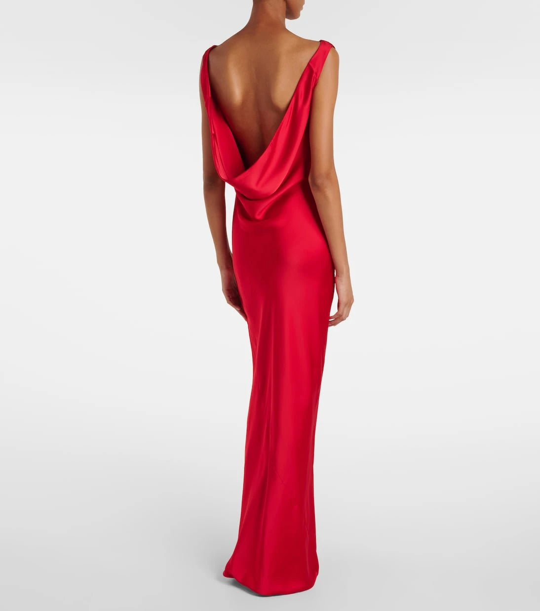 Norma Kamali - Open-back gown